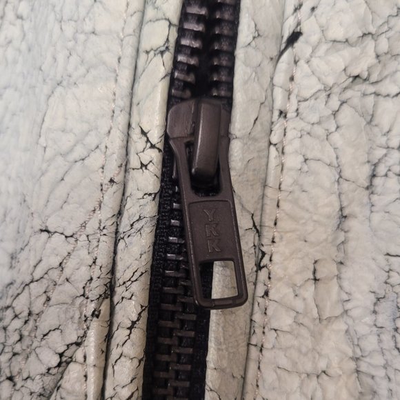 BLK DNM Shearling Leather Jacket - Picture 9 of 9